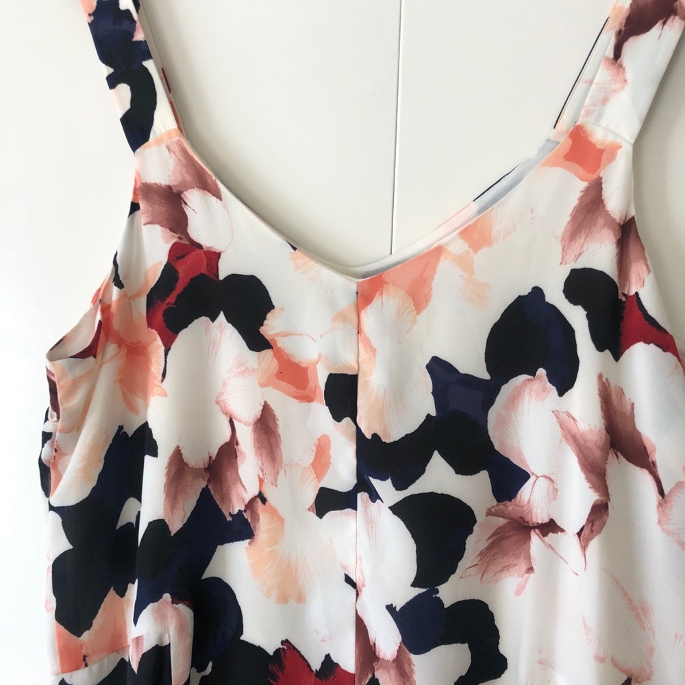 1. State Pink and White Sleeveless Sundress - Picture 5 of 9